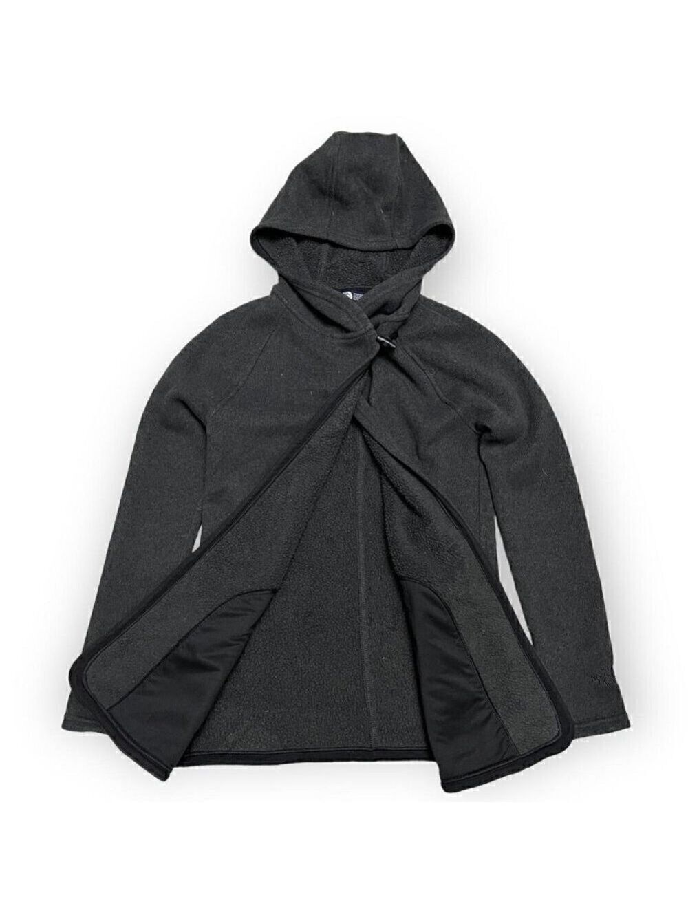 The North Face Fleece Designer Hoodie Shawl Cape Poncho - Womens XS